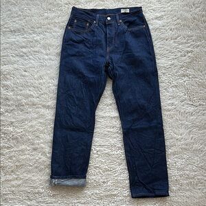 Levi’s 501 Selvege Indigo Denim 10th Year Anniversary Jeans size 28